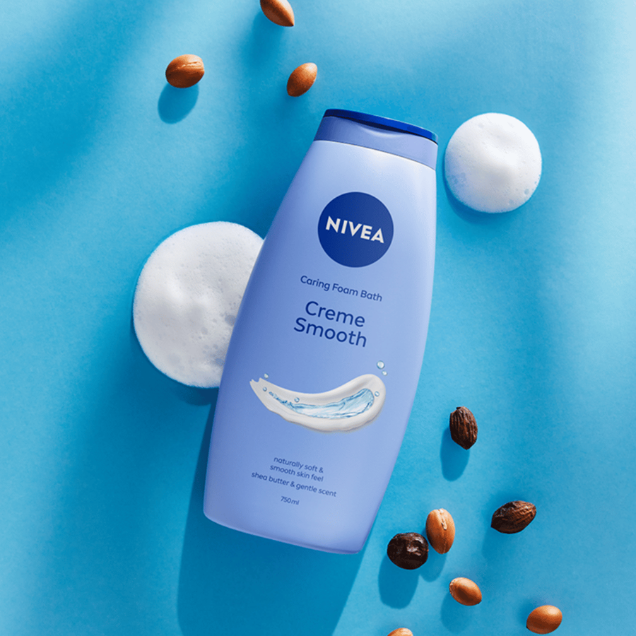NIVEA GEL BANHO CREME SMOOTH 750ML