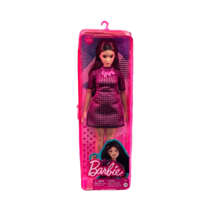 BARBIE FASHION VESTIDO QUADRADOS