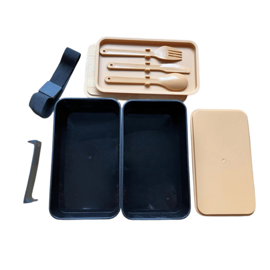 LANCHEIRA 2DIVISÕES E TALHERES