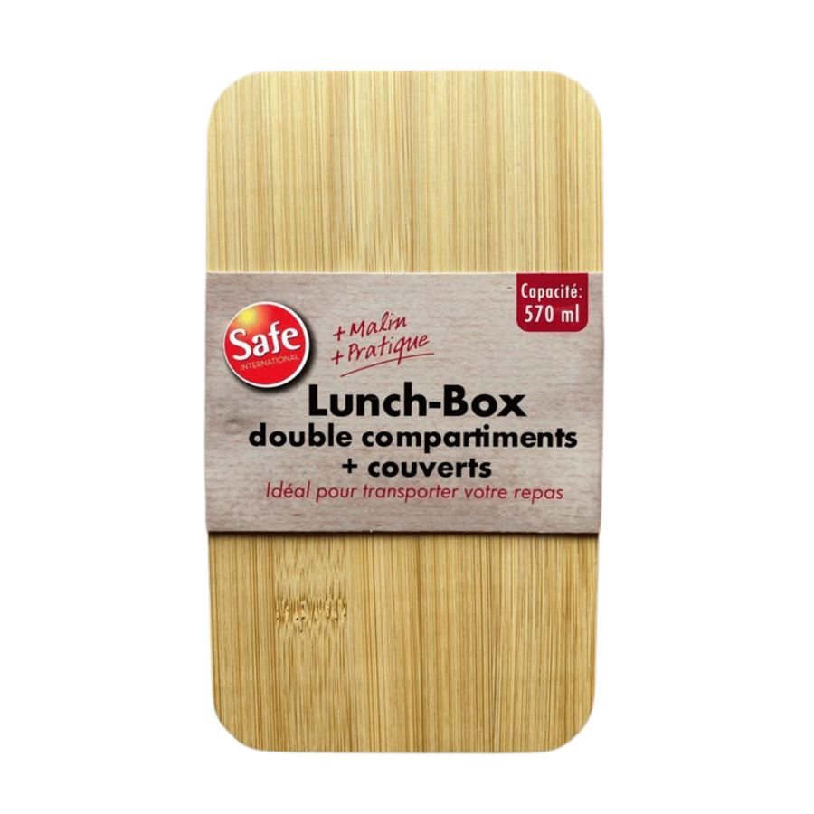 LANCHEIRA 2DIVISÕES E TALHERES