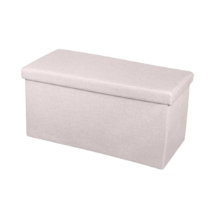 BANQUETA BEGE 76X37.5X37.5CM