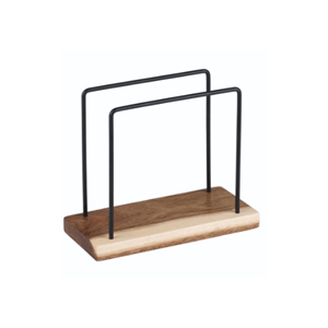 ALPINA SUPORTE P/GUARDANAPOS MADEIRA