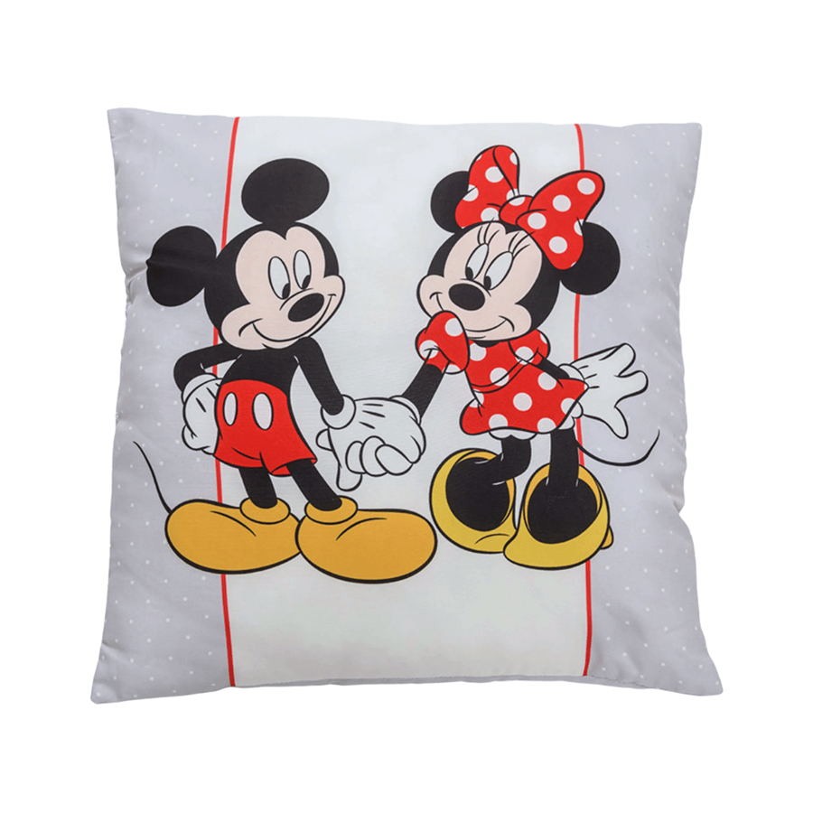 ALMOFADA MINNIE E MICKEY 40X40CM