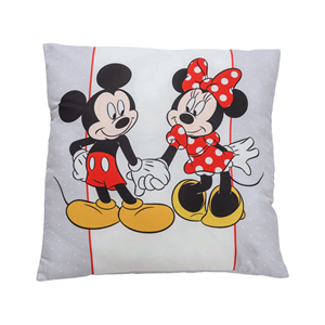 ALMOFADA MINNIE E MICKEY 40X40CM