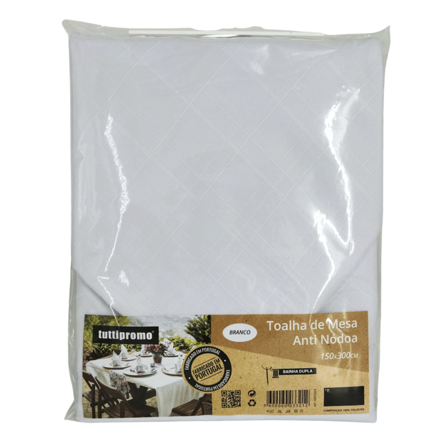 TOALHA ANTI NÓDOA 150X300CM BRANCO