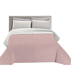 COLCHA BOUTY 220X240CM ROSA