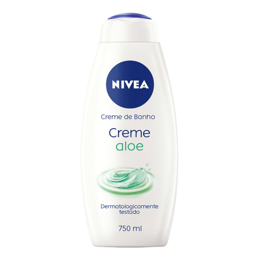 NIVEA GEL BANHO 750ML CREME ALOE