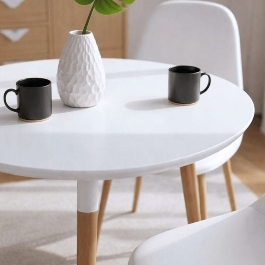 EMMELIE MESA BRANCA 80X72CM EMMELIE MESA BRANCA 80X72CM