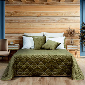COLCHA VELVET VERDE 250X260CM