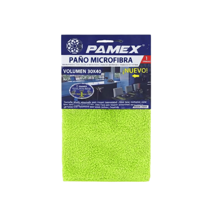 PANO MICROFIBRA PAMEX ESPECIAL VERDE