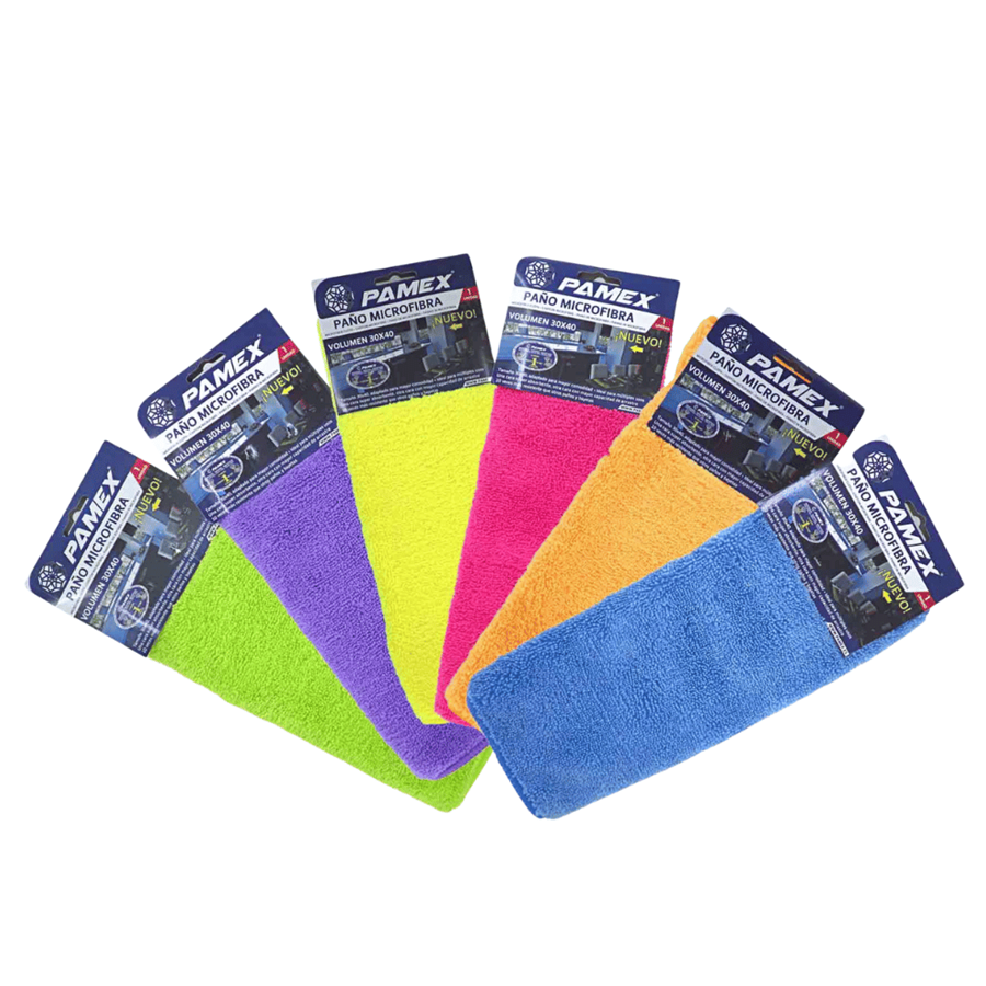 PANO MICROFIBRA PAMEX ESPECIAL VERDE