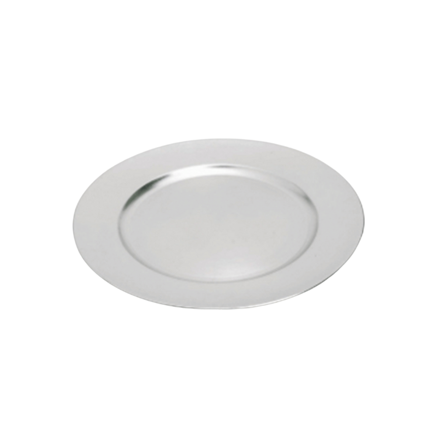 PRATO DE NATAL PRATEADO