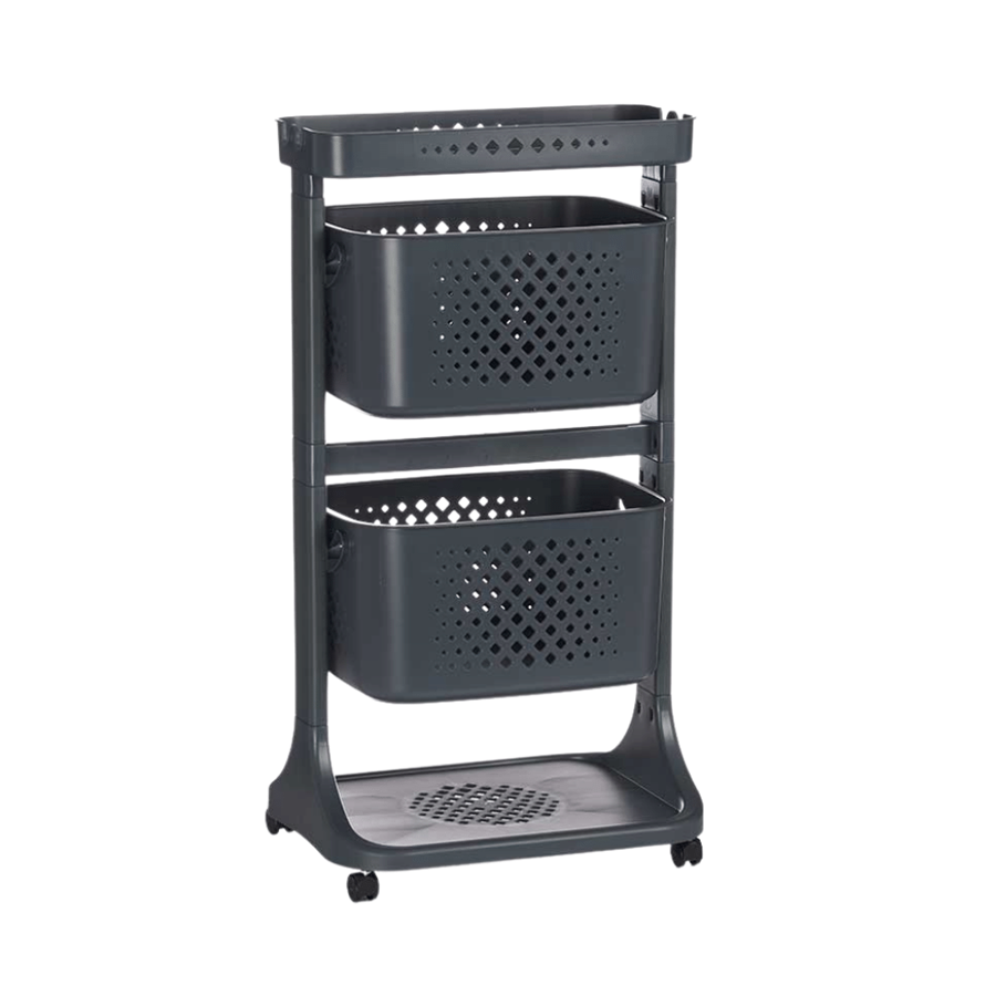 MÓVEL ANTRACITE COM RODAS