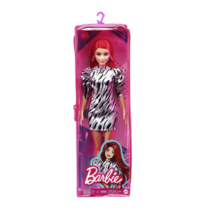 BARBIE FASHION VESTIDO ZEBRA