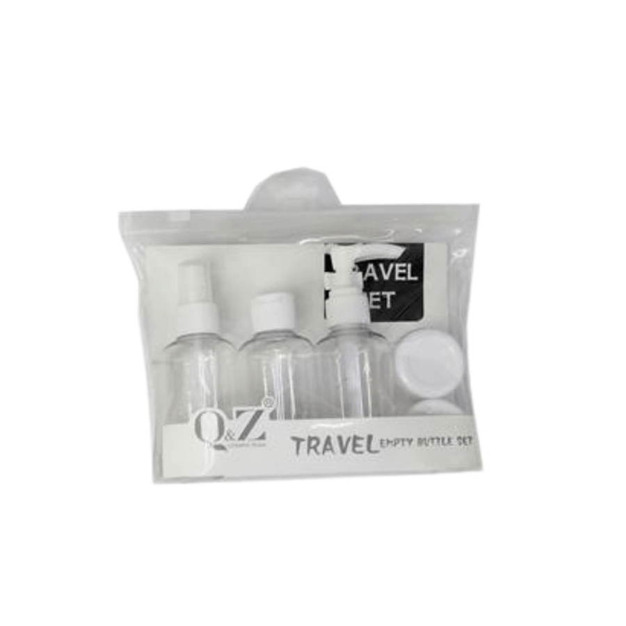 NECESSAIRE VIAGEM BRANCO 5PCS
