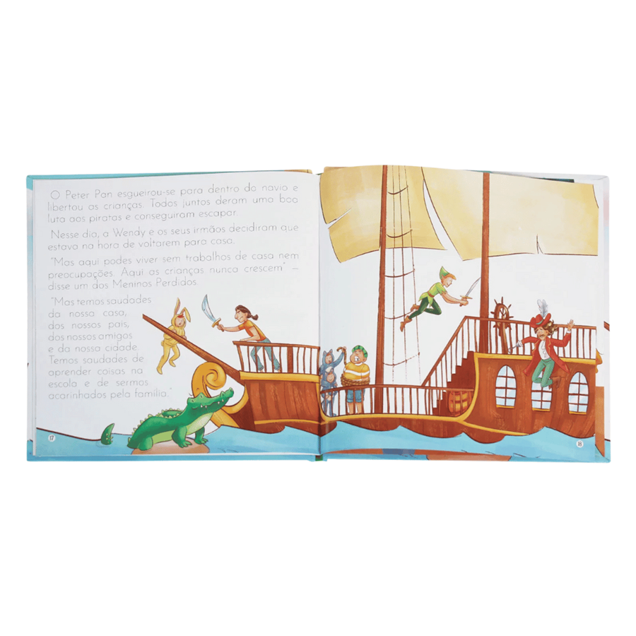 LIVRO CONTOS 5 MINUTOS PETER PAN