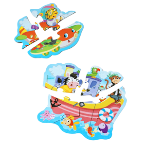 PUZZLE TRANSPORTES BABY
