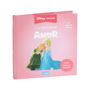 LIVRO DISNEY A COR DAS EMOÇÕES AMOR
