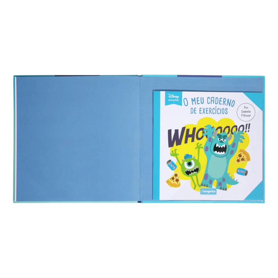 LIVRO DISNEY A COR DAS EMOÇÕES MEDO